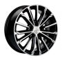 Легковой диск Khomen Wheels KHW1611 6,5x16 5x114,3 ET50 66,1 Black-FP