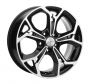 Легковой диск Khomen Wheels KHW1702 7x17 5x114,3 ET37 66,5 Black-FP