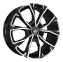 Легковой диск Khomen Wheels KHW1907 7,5x19 5x108 ET46 63,4 Black-FP