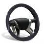 Оплетка на руль Azard OPLA0180 M 37-39 см экокожа черный